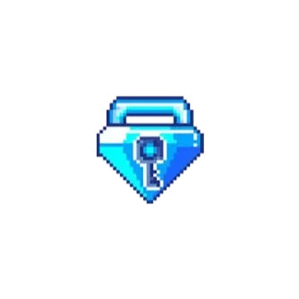Blue Gem Lock